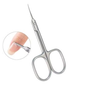 Multifunctional Curved Blades Keratin Scissors for Nail Care