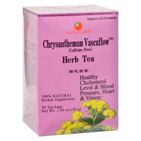 Health King Chrysanthemum Vascuflow Herb Tea - 20 Tea Bags