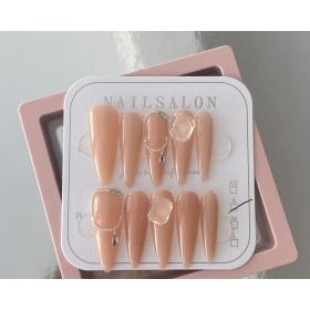 Press On Nails T071 (Option: 10 Pieces)