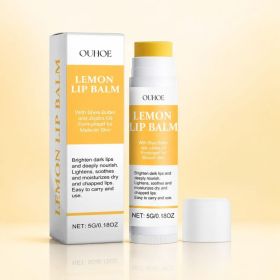 OUHOE Lemon Ginger Lip Balm, 5 g (Option: 5 g)